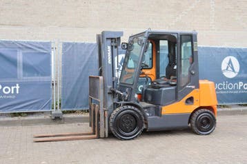 Veiling: Heftruck Doosan D30S-5 Diesel 3000kg 3.3m 2013, Ophalen