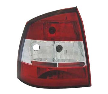 FEUX ARRIÈRE POUR OPEL ASTRA G 3P 5P 97-04 BLANC ROUGE, Verzenden