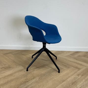 SCAB Design Lady B  stoel, blauw - zwart