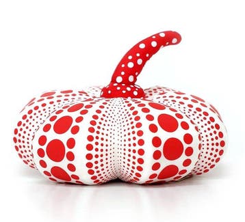 Yayoi Kusama (after) - Dots Obsession (Pumpkin Red)