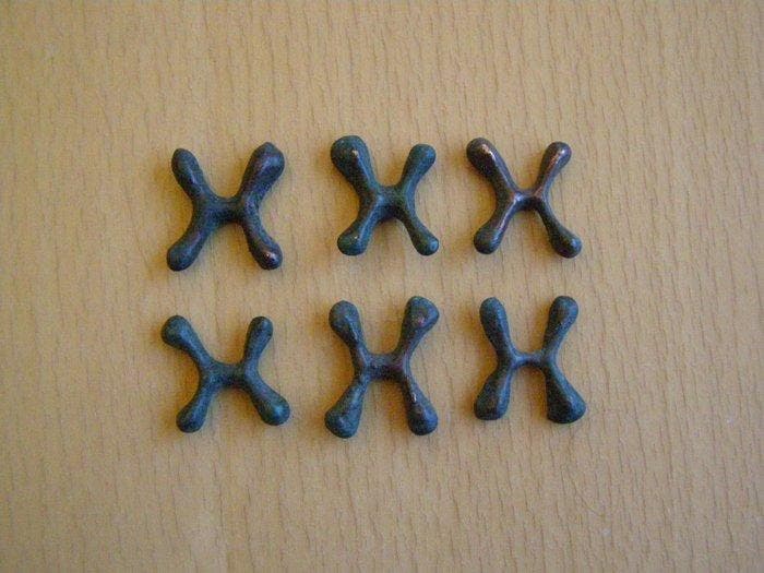 KATANGA KRUIS - HANDA croix en cuivre - République, Antiquités & Art, Art | Art non-occidental