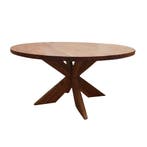 Houten tafel diameter 140cm gebruikt, Ophalen of Verzenden, Nieuw in verpakking