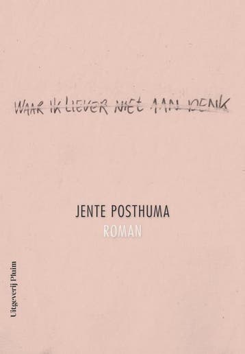 Waar ik liever niet aan denk 9789492928481 Jente Posthuma, Verzenden, Gelezen, Jente Posthuma
