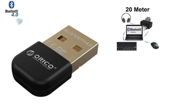 DrPhone B3 Ultimate - Mini Bluetooth 4.0 USB Adapter Dongle, Computers en Software, Routers en Modems, Nieuw, Verzenden