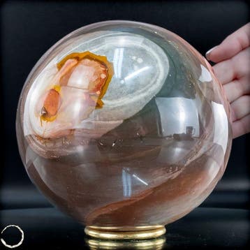 Natuurlijk Zeer Artistiek Polychroom-Jaspis Sphere- 6090.24