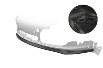 Cup spoilerlip met ABE voor Porsche 987 Boxster CSL597-C, Verzenden