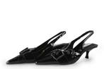 Steve Madden Slingbacks in maat 36 Zwart, Kleding | Dames, Schoenen, Verzenden, Zwart, Steve Madden, Zo goed als nieuw