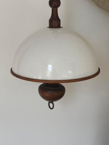 Lampe - Steinhauer vintage lampe suspendue - Bois, Antiquités & Art