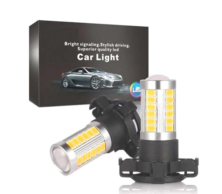 Py24W Kit Clignotant Led Ambre, Auto-onderdelen, Verlichting, Verzenden