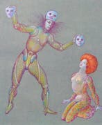 Leonor Fini (1907-1996) - Jeu de masques