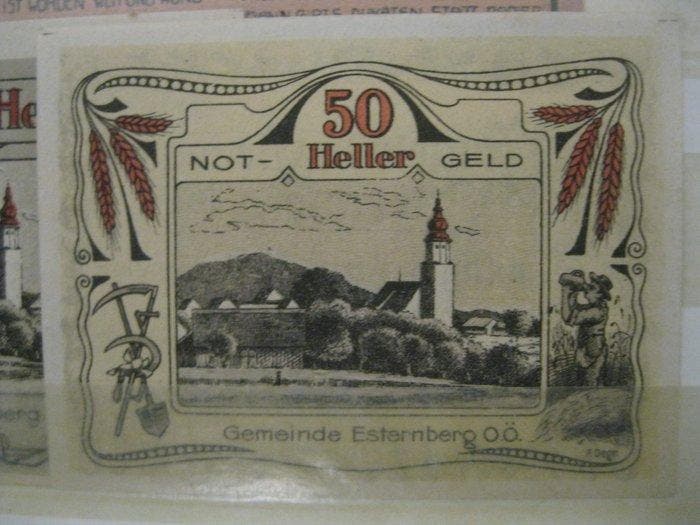Oostenrijk. - 200 Notgeldscheine - 1914/1925 (Zonder, Postzegels en Munten, Bankbiljetten | Europa | Niet-Eurobiljetten