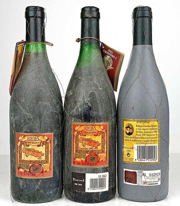 1972 Bodegas Ollón Faustino I Gran Reserva 1982, 1995 -, Collections, Vins