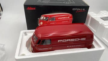 Schuco 1:18 - Modelauto - Volkswagen T1 Transporter Porsche, Nieuw