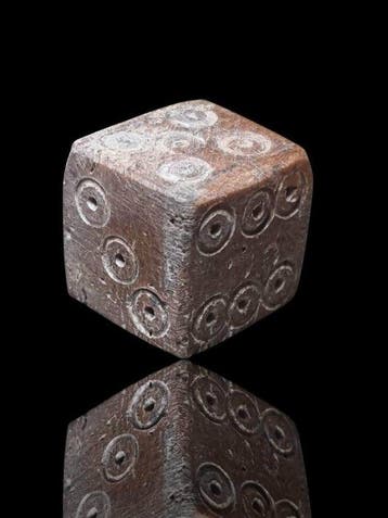 Oud-Romeins Legionary 1-3 AD Dobbelstenen, Antiek en Kunst