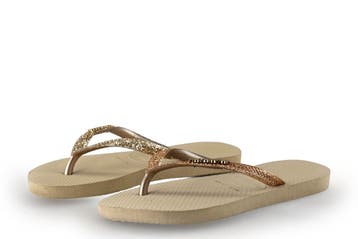 Havaianas Slippers in maat 32 Beige, Slippers, Verzenden, Beige, Gedragen
