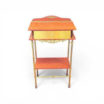 Table dappoint - Bois, Laiton - Style Louis XVI, Maison & Meubles