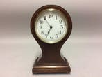 Tafel/bureauklokken - Mahonie houten tafelklok - type, Antiek en Kunst, Antiek | Klokken
