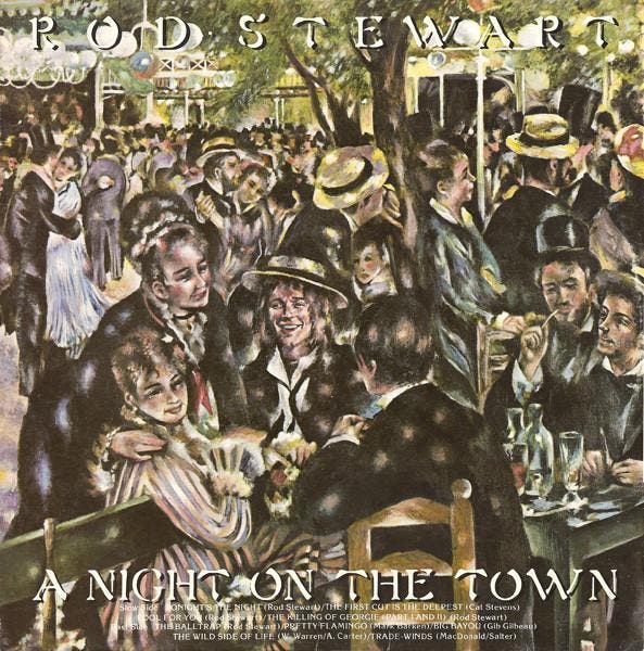 Rod Stewart - A Night On The Town, Cd's en Dvd's, Vinyl | Pop, Gebruikt, Verzenden
