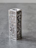 Beautycase - .800 zilver - lipstickhouder en spiegel