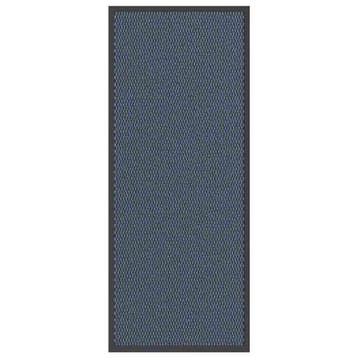 vidaXL Deurmat 60x150 cm blauw, Verzenden, Nieuw