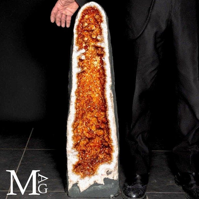 Madeira Citrienkwarts - Topkwaliteit - Exclusieve, Collections, Minéraux & Fossiles