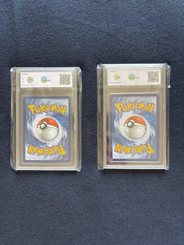 Pokémon - 2 Graded card - Blastoise, grenin - Graad 9 -, Hobby en Vrije tijd, Verzamelkaartspellen | Pokémon, Nieuw