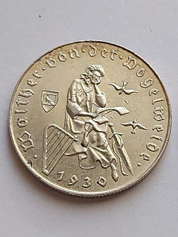 Autriche. 2 Schilling 2x 1930/1934 - Walther von der