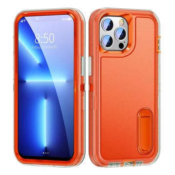 iPhone 13 Mini Armor Hoesje met Kickstand - Shockproof Cover, Verzenden, Nieuw