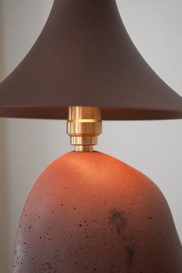 Vincent Decat - Vincent Decat - Lampe de table - Béton,