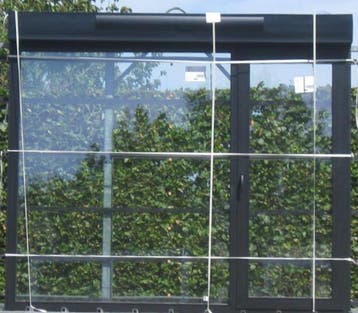 aluminium terrasraam , raam , chassis 248 x 215 zwart 9005, Doe-het-zelf en Bouw, Deurkozijn, 225 cm of meer, Ophalen of Verzenden