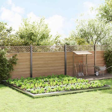 vidaXL Slakkenhekken 20 pcs Zilver Roestvrij staal, Jardin & Terrasse, Verzenden