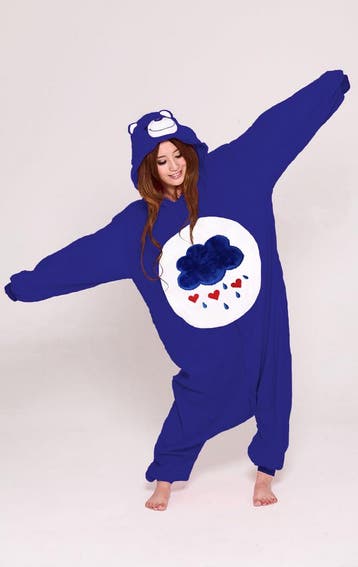 Onesie Troetelbeer Donkerblauw XL-XXL Troetelbeertje Pak Kos, Ophalen of Verzenden, Nieuw