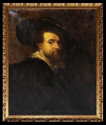 École Européene (XIX-XX) - Portrait de P. P. Rubens