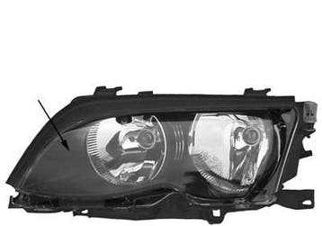 BMW E46 2002-2005 Sedan/Break Zwart Koplamp Links, Verzenden, Nieuw
