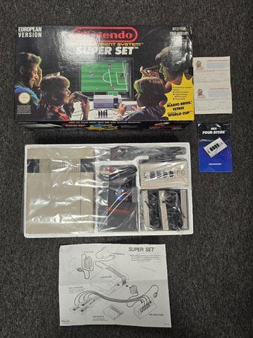 Nintendo - Nes - 8-bit - Rare SUPER SET Edition - Worldcup, Nieuw