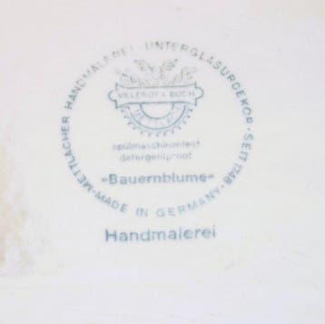 Villeroy & Boch «Bauernblume» 6 personen - Ontbijtservies, Antiek en Kunst