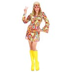 Hippie 60S Jurk Dames, Verzenden