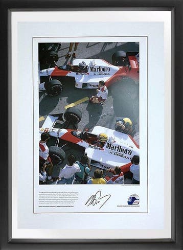Mclaren - Alain Prost, Ayrton Senna - 1988 - Print, Nieuw