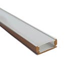 LED Strip Profiel Zilver - 1 Meter - Opbouw - Compleet met, Verzenden, Nieuw