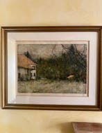 Bernard Gantner (1928-2018) - Maison dans la forêt, Antiquités & Art, Antiquités | Autres Antiquités