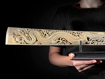 GEEN MINIMUMPRIJS - Prachtige grote, gepatineerde, Antiek en Kunst
