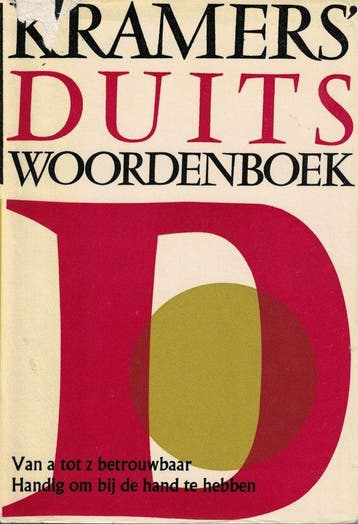 woordenboek duits - Kramers, Livres, Verzenden