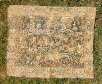 Wandtapijt - 130 cm - 150 cm, Antiek en Kunst