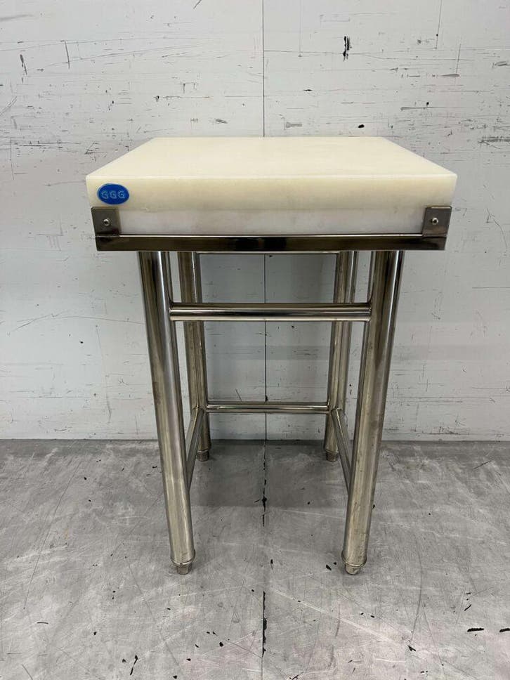 RVS GGG Polyethylene PE Hakblok 50 x 50 cm Horeca Slagerij, Zakelijke goederen, Horeca | Meubilair en Inrichting, Ophalen of Verzenden