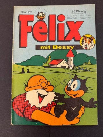 Felix mit Bessy - Hörni - German edition - 8 Album - 1960, Livres
