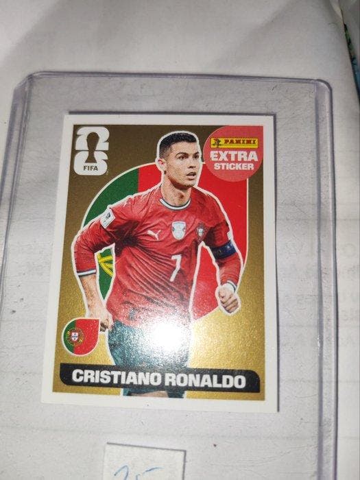 2026 Panini Football Cristiano Ronaldo Gold Extra Sticker, Verzamelen, Stickers