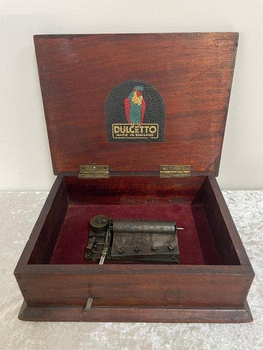 Dulcetto - Muziekdoos - Verenigd Koninkrijk - 1850-1900 -, Antiek en Kunst, Antiek | Klokken