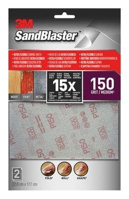 3M SandBlaster Ultra Flexible Schuurvellen P150 - 2 stuks, Verzenden