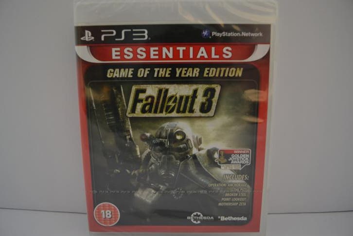 Fallout 3 - Game of the Year Edition - Essentials - SEALED, Games en Spelcomputers, Games | Sony PlayStation 3