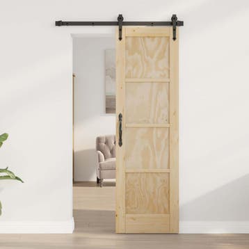 vidaXL Interne Deur 61 x 198,5 cm Multiplex Naturel, Doe-het-zelf en Bouw, Deuren en Vliegenramen, Verzenden, Nieuw